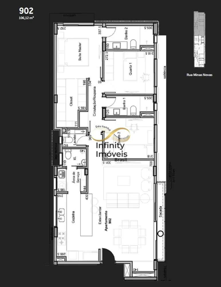 Cobertura, 3 quartos, 94 m² - Foto 4