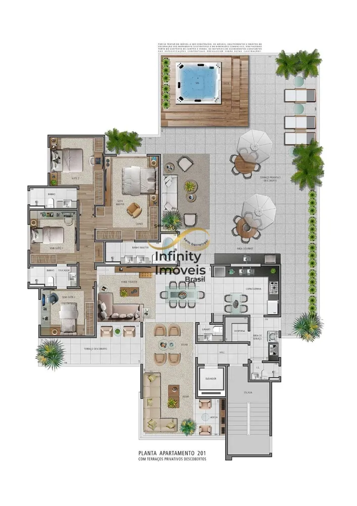 Apartamento, 4 quartos, 155 m² - Foto 4