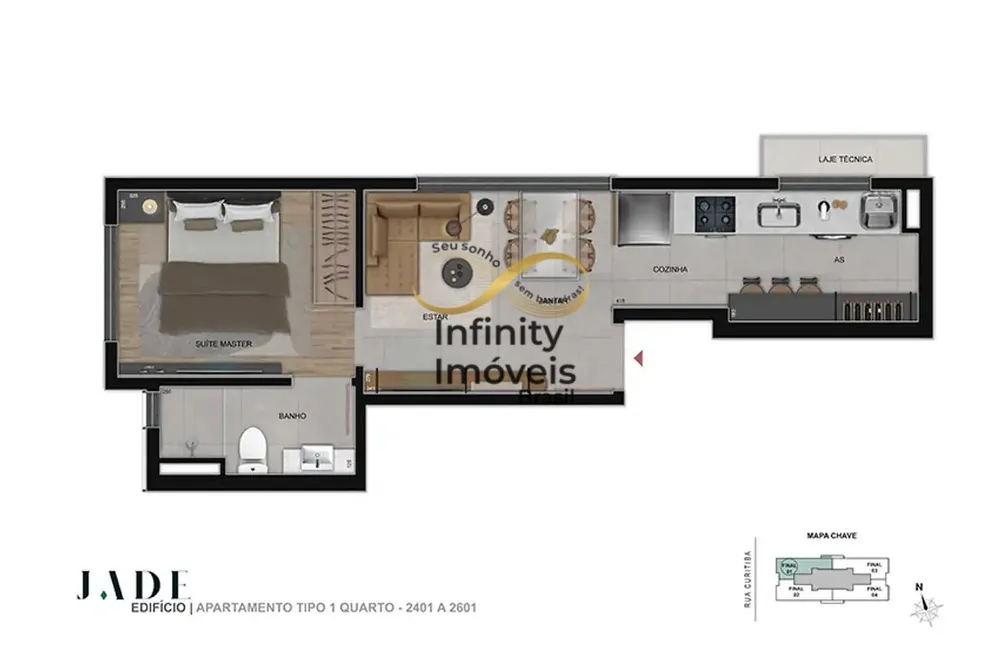 Apartamento, 3 quartos, 76 m² - Foto 3