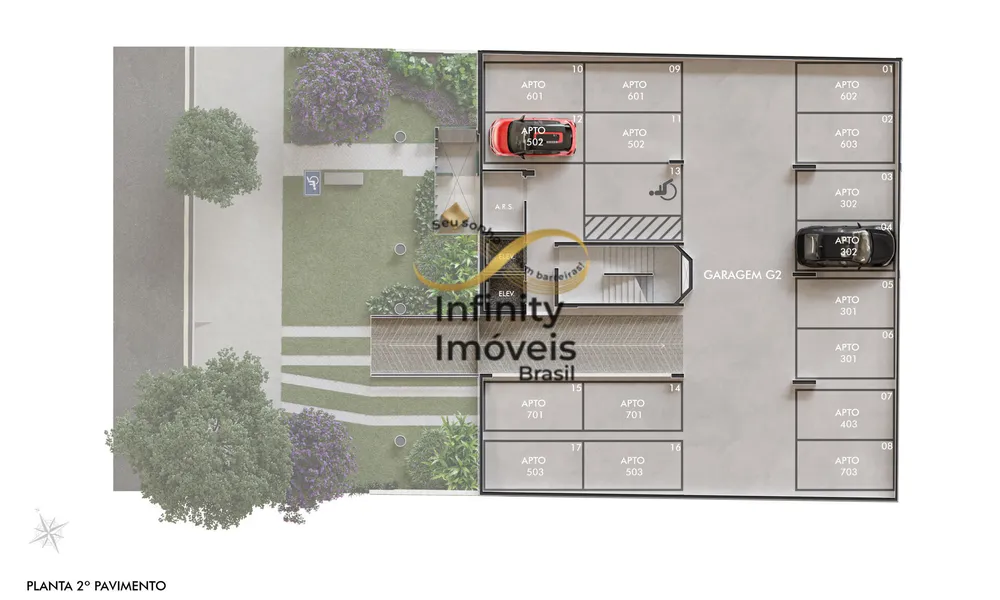 Apartamento, 3 quartos, 109 m² - Foto 2