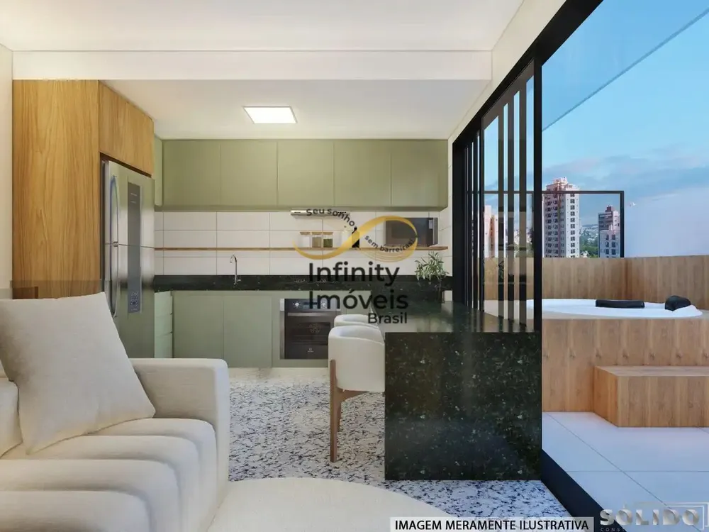 Cobertura, 1 quarto, 74 m² - Foto 1