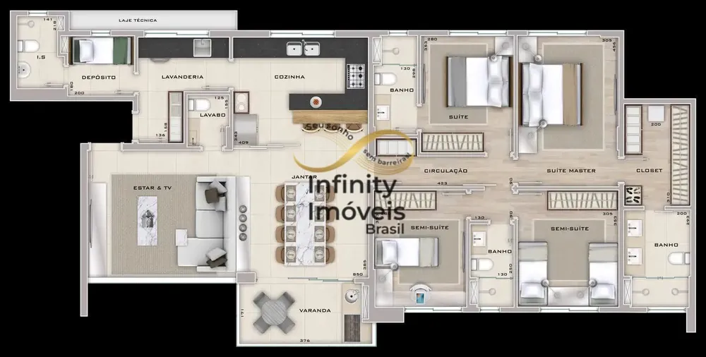 Apartamento, 4 quartos, 247 m² - Foto 4
