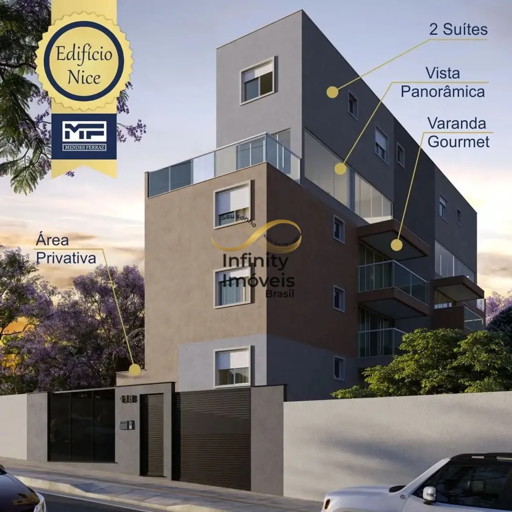 Cobertura, 2 quartos, 95 m² - Foto 1