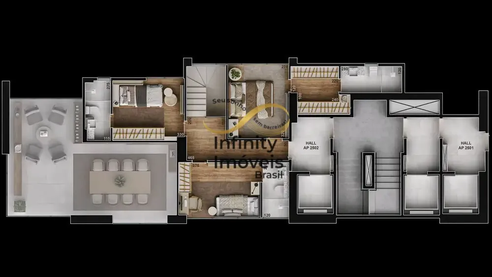 Apartamento, 4 quartos, 158 m² - Foto 4
