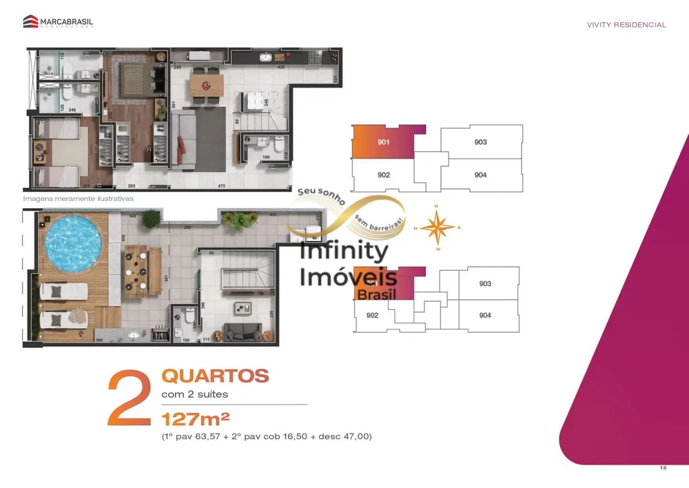 Apartamento, 3 quartos, 136 m² - Foto 4