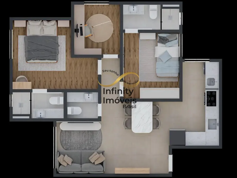 Cobertura, 3 quartos, 138 m² - Foto 1
