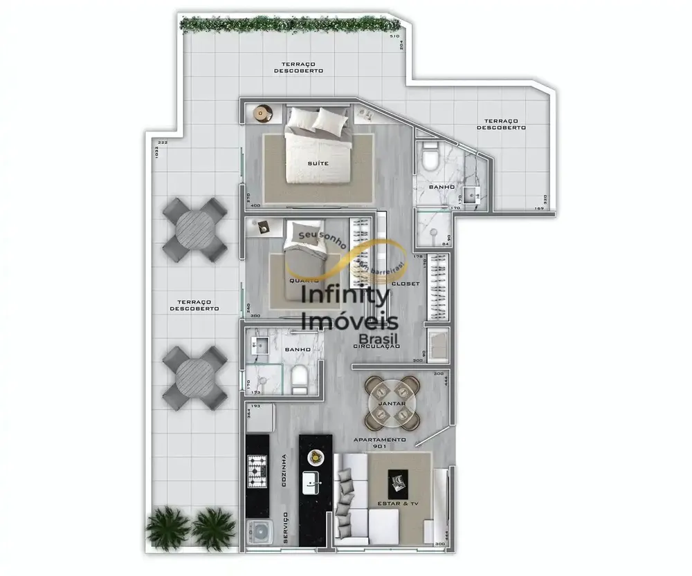 Apartamento, 3 quartos, 125 m² - Foto 3