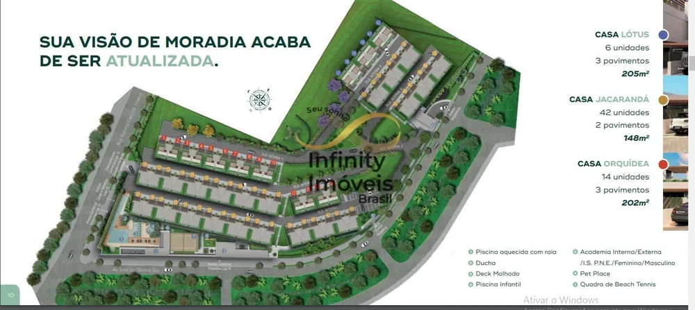 Casa de Condomínio, 3 quartos - Foto 2