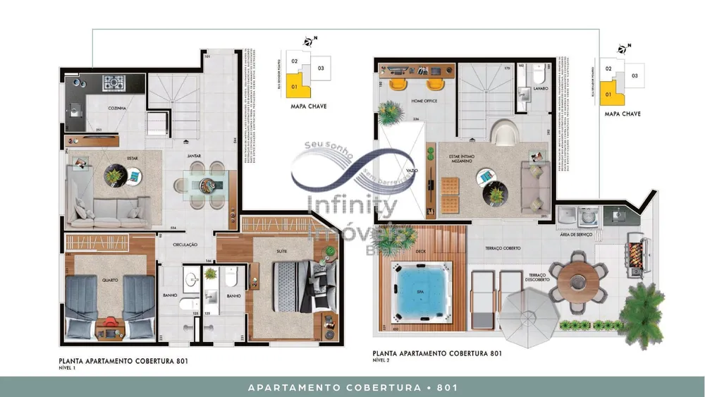 Cobertura, 2 quartos, 35 m² - Foto 4