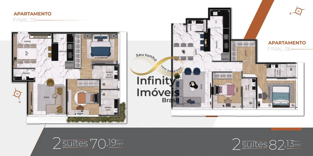 Apartamento, 2 quartos, 69 m² - Foto 4