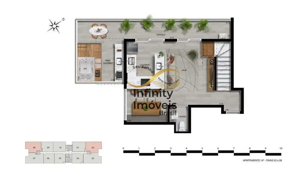 Apartamento, 2 quartos, 73 m² - Foto 4
