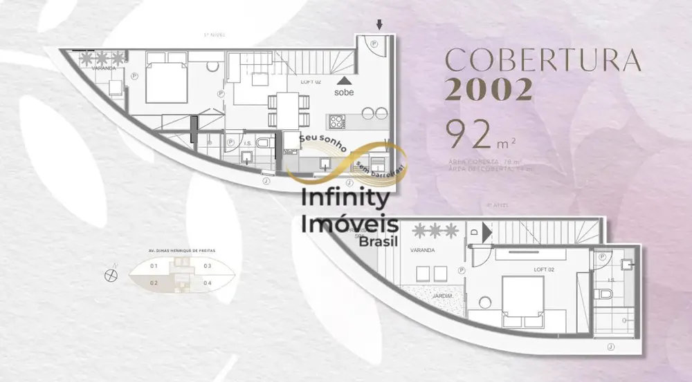 Cobertura, 4 quartos, 188 m² - Foto 4