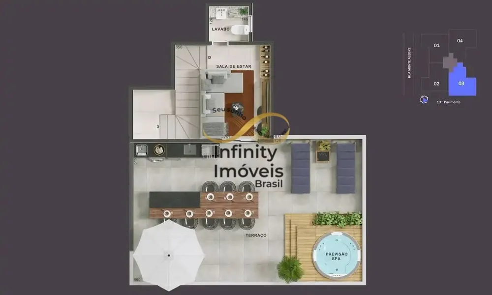 Cobertura, 2 quartos, 125 m² - Foto 4
