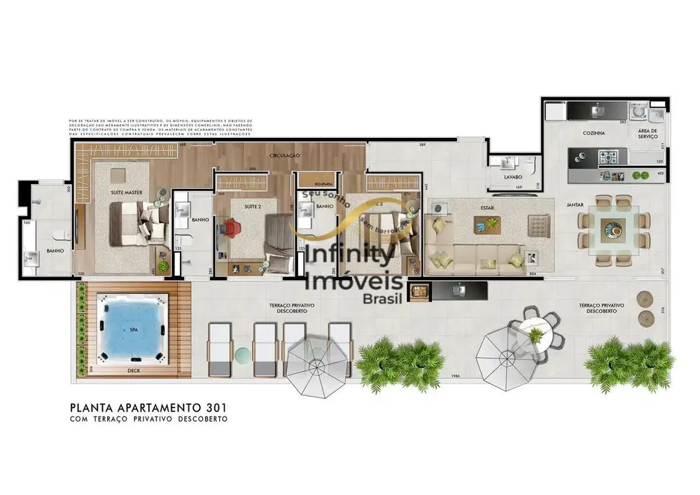 Cobertura, 2 quartos, 149 m² - Foto 2