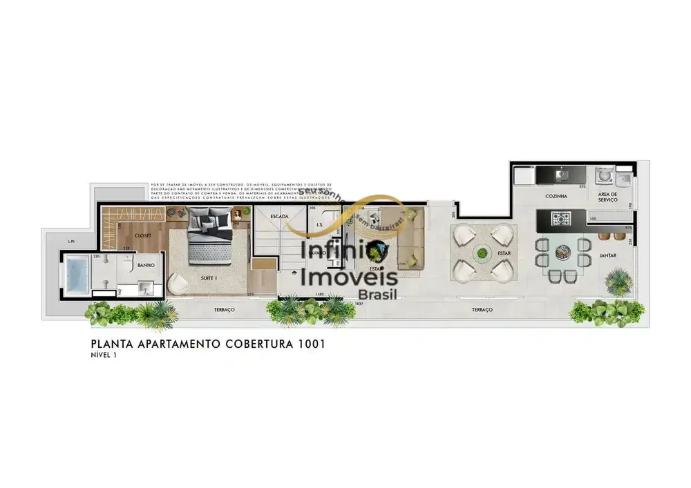 Cobertura, 2 quartos, 149 m² - Foto 4