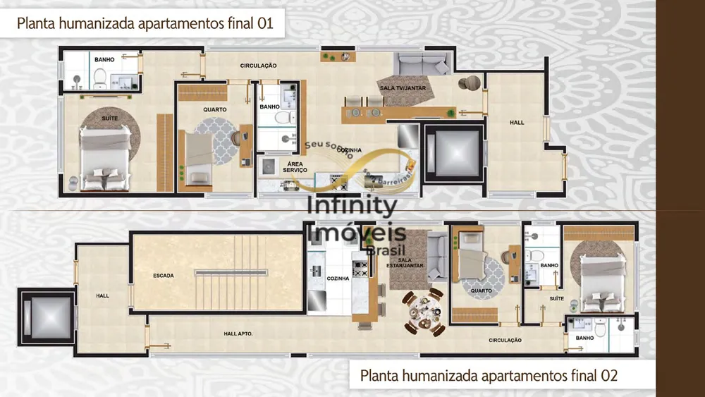 Cobertura, 2 quartos, 90 m² - Foto 3