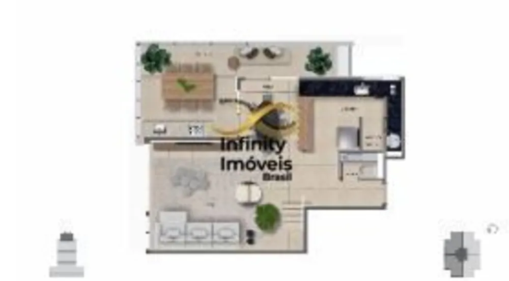 Cobertura, 3 quartos, 148 m² - Foto 1