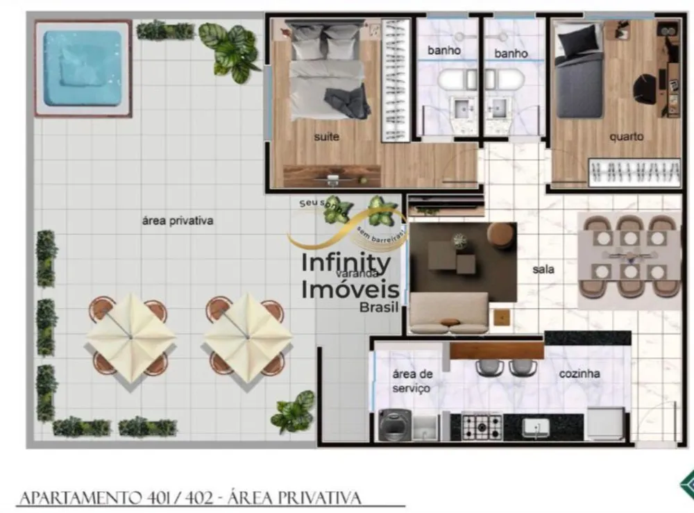 Apartamento, 2 quartos, 116 m² - Foto 3
