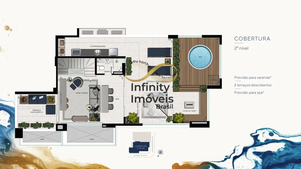 Cobertura, 4 quartos, 126 m² - Foto 2
