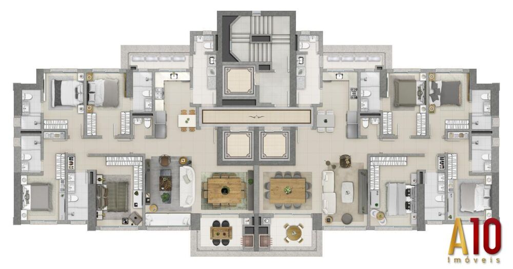 Apartamento, 4 quartos, 160 m² - Foto 3