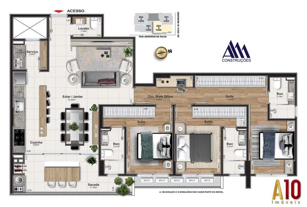 Apartamento, 3 quartos, 119 m² - Foto 16