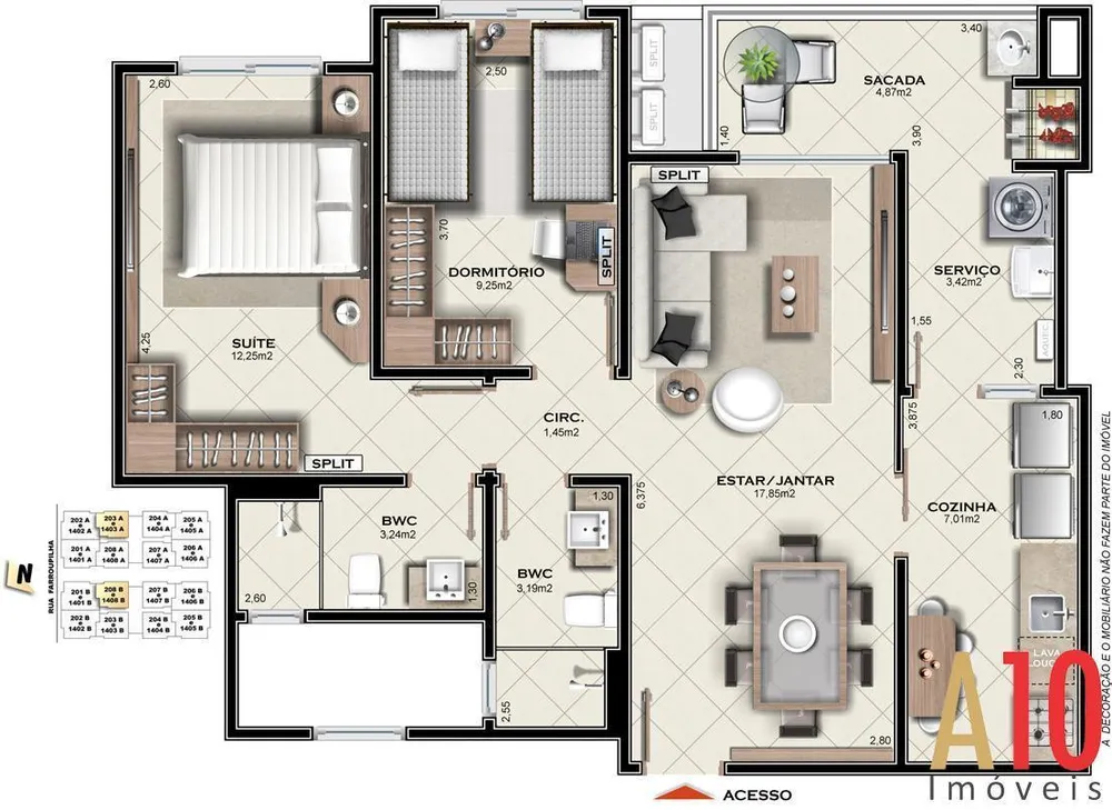 Apartamento, 3 quartos, 93 m² - Foto 16
