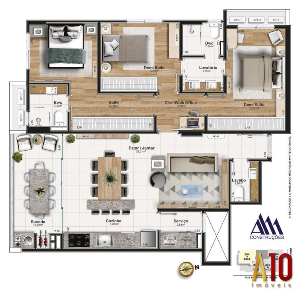 Apartamento, 3 quartos, 111 m² - Foto 16