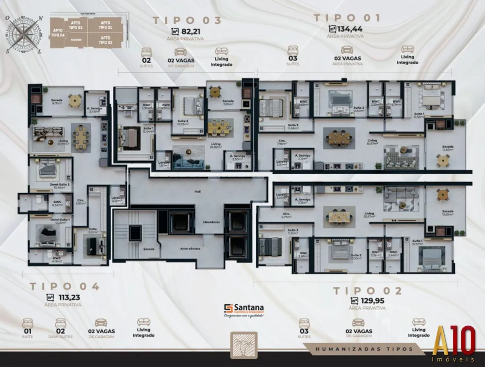 Apartamento, 2 quartos, 85 m² - Foto 9
