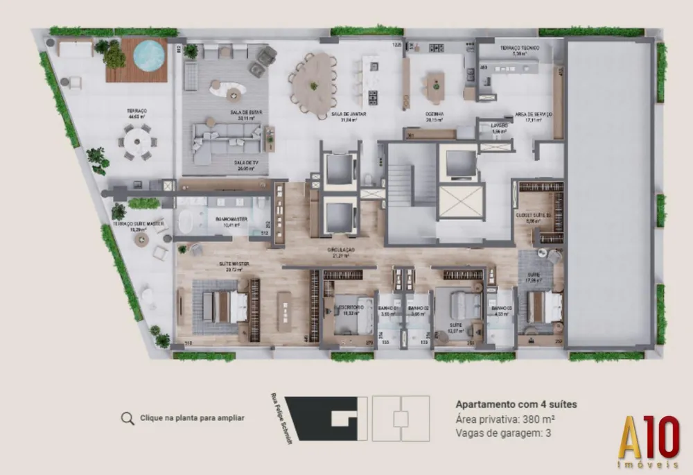 Apartamento, 4 quartos, 246 m² - Foto 16