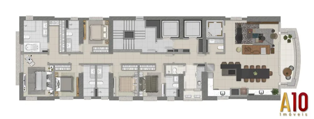 Apartamento, 5 quartos, 230 m² - Foto 10