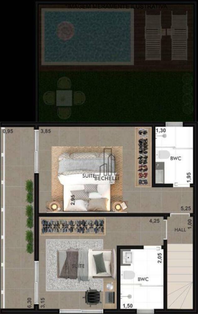 Casa de Condomínio, 2 quartos - Foto 2