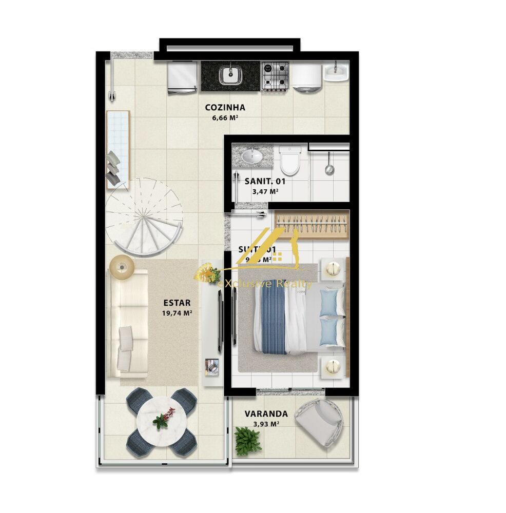 Apartamento, 2 quartos, 60 m² - Foto 12