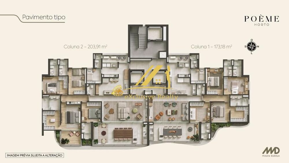 Apartamento, 4 quartos, 173 m² - Foto 1