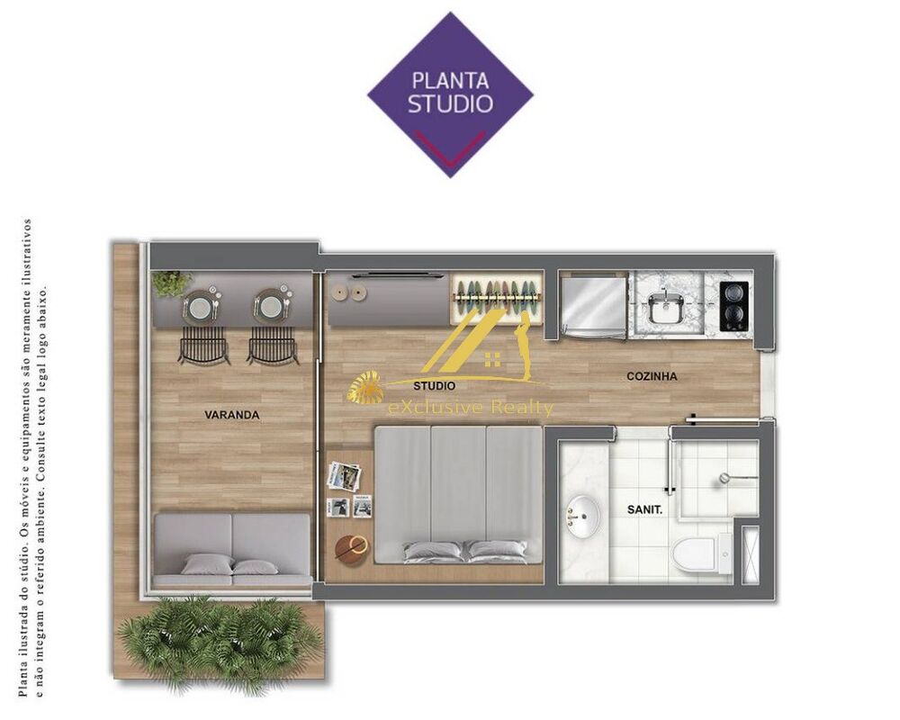 Apartamento, 1 quarto, 37 m² - Foto 16