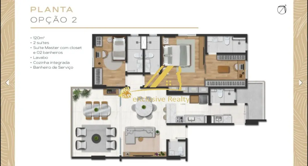 Apartamento, 3 quartos, 120 m² - Foto 7