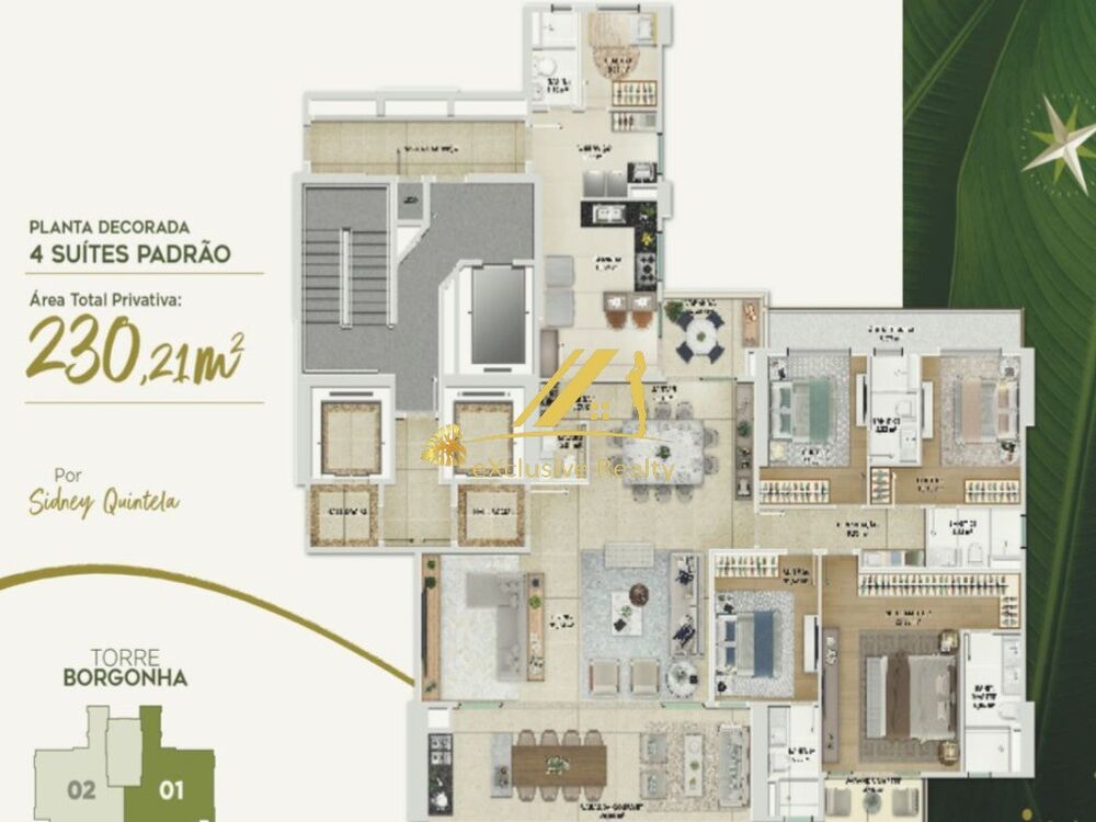 Apartamento, 3 quartos, 230 m² - Foto 6