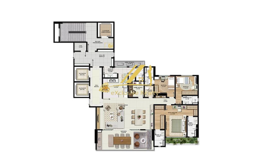 Apartamento, 4 quartos, 164 m² - Foto 16