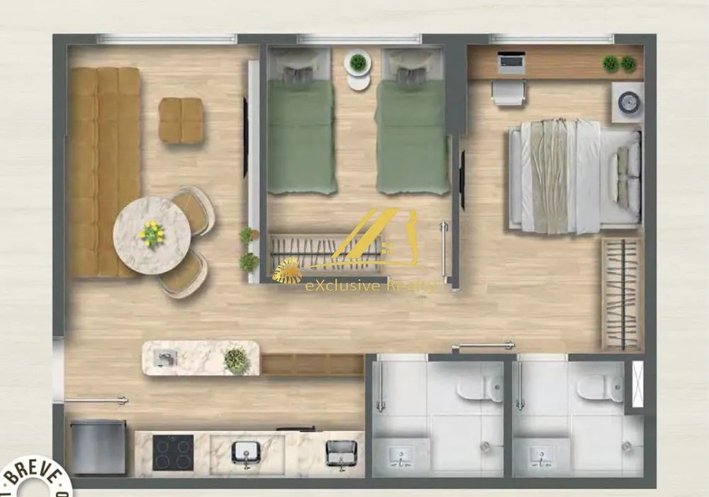 Apartamento, 2 quartos, 42 m² - Foto 15