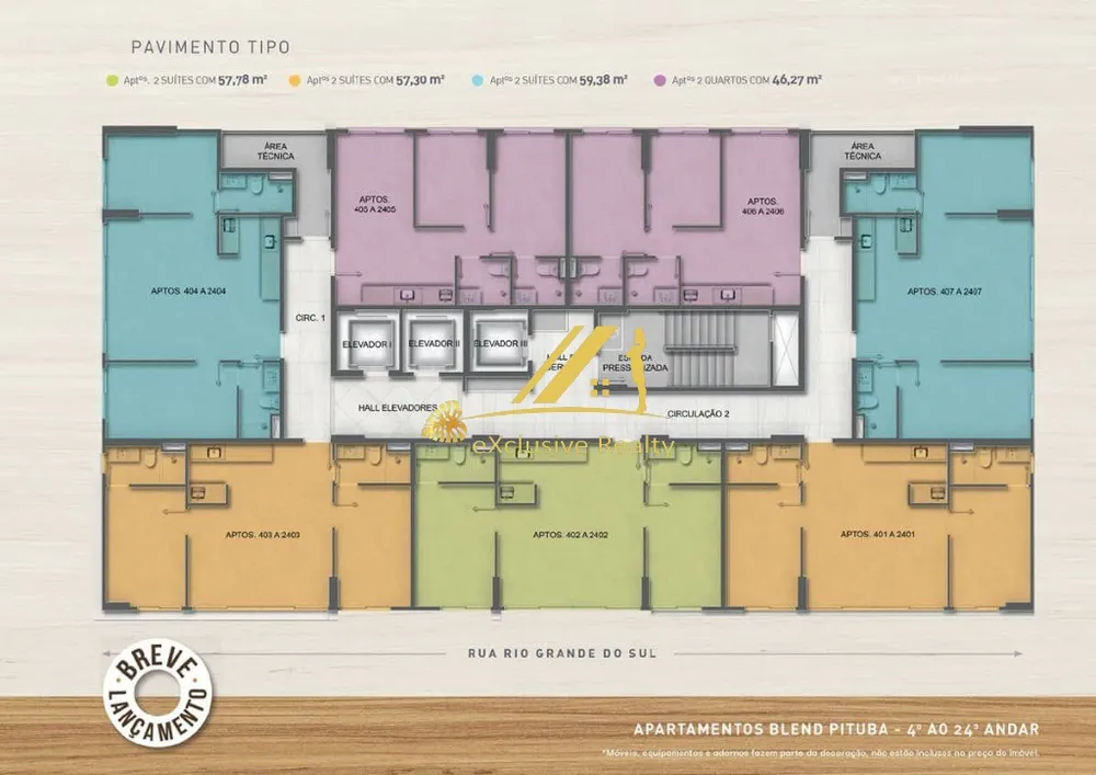 Apartamento, 2 quartos, 42 m² - Foto 16