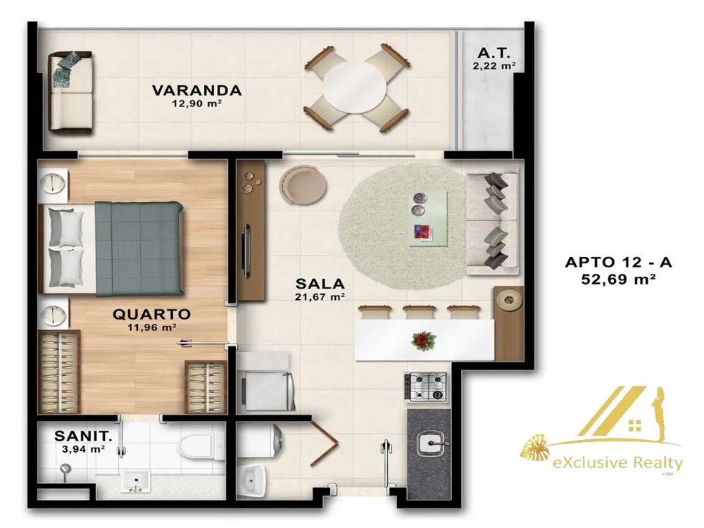 Apartamento, 2 quartos, 70 m² - Foto 5