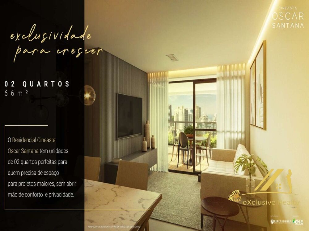 Apartamento, 2 quartos, 66 m² - Foto 2