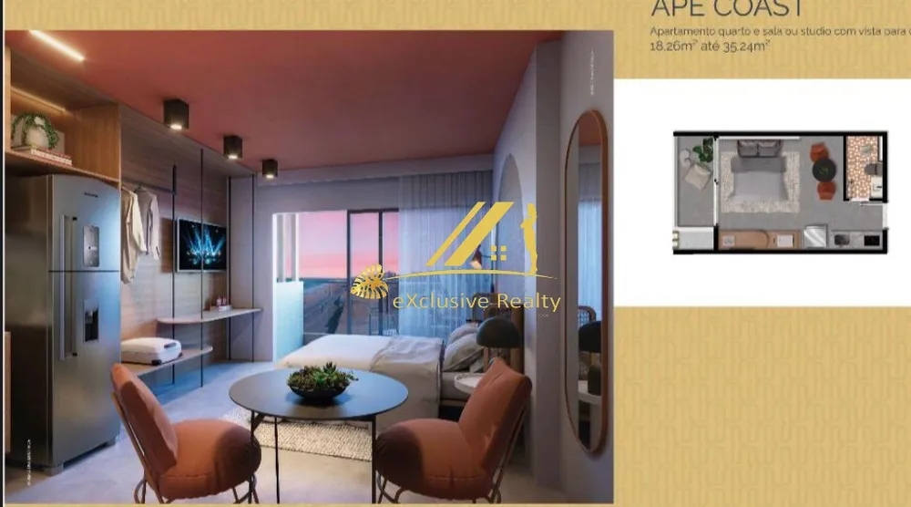 Apartamento, 1 quarto, 33 m² - Foto 10