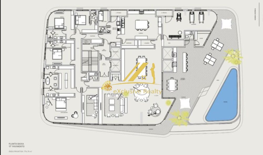 Apartamento à venda com 4 quartos, 400m² - Foto 16