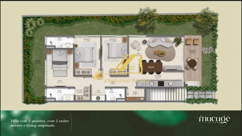 Casa de Condomínio, 2 quartos - Foto 3