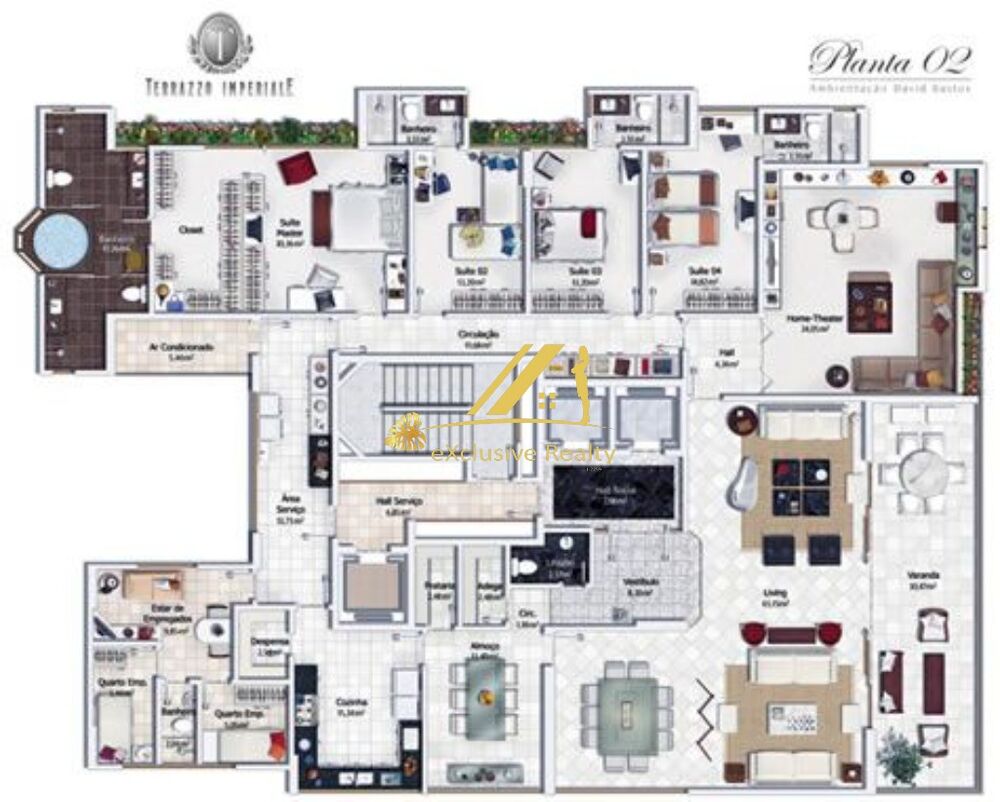 Apartamento, 4 quartos, 384 m² - Foto 19