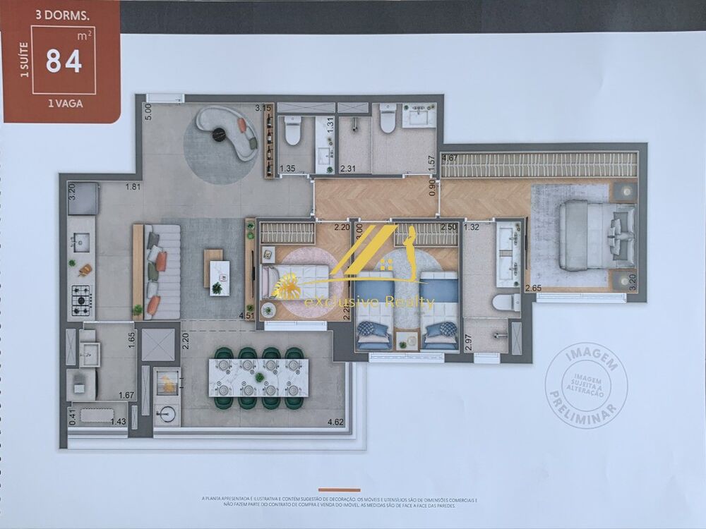 Apartamento, 1 quarto, 23 m² - Foto 3