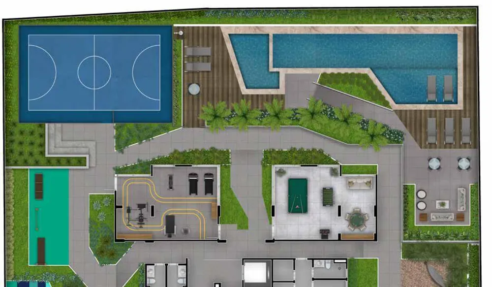 Apartamento, 2 quartos, 56 m² - Foto 1
