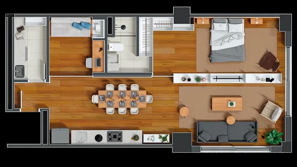 Apartamento, 2 quartos, 119 m² - Foto 4