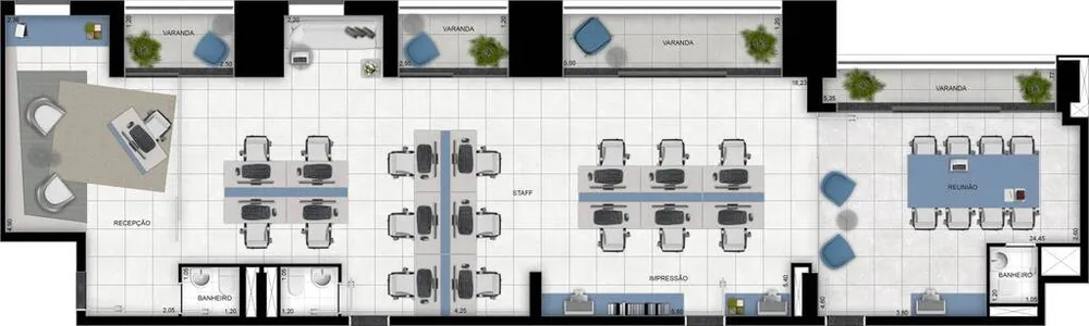 Sala-Conjunto, 40 m² - Foto 4
