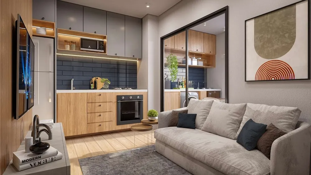 Apartamento, 1 quarto, 31 m² - Foto 4